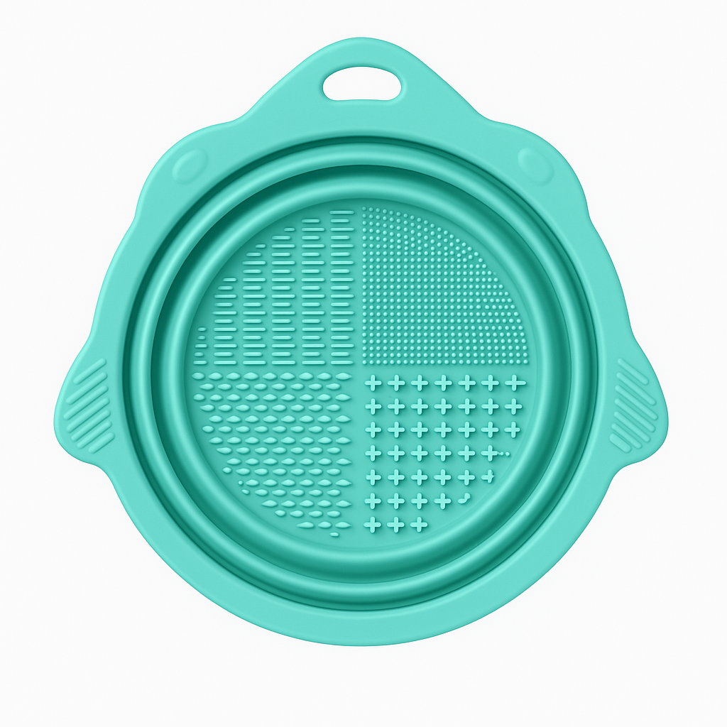 Makeup Brush Cleaner – Foldable Bowl for Deep Cleaning