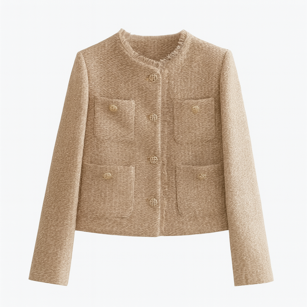 Womens Tweed Jacket for Jeans and Layering