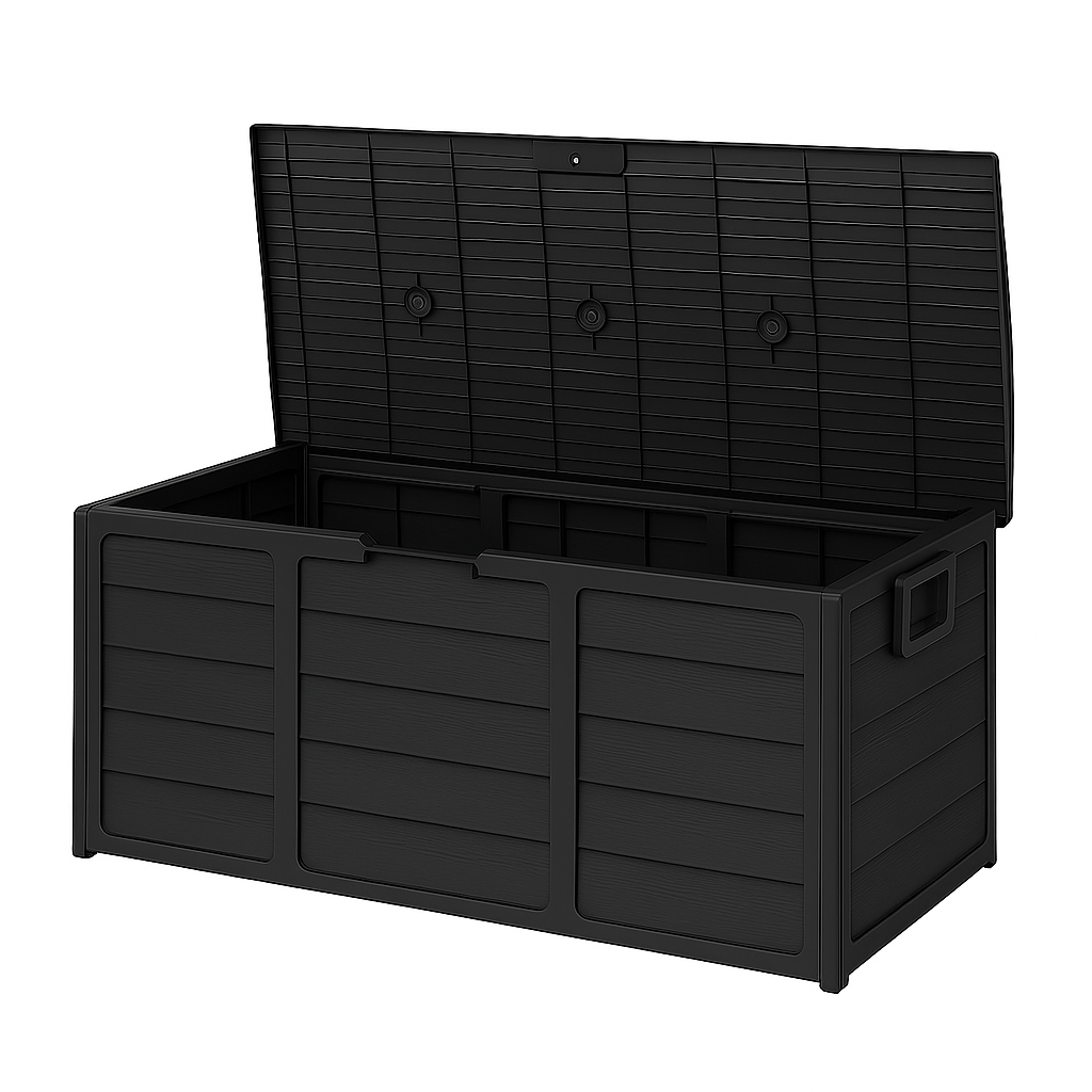 Outdoor Storage Box – 75 Gallon Deck Container for Patio Organization