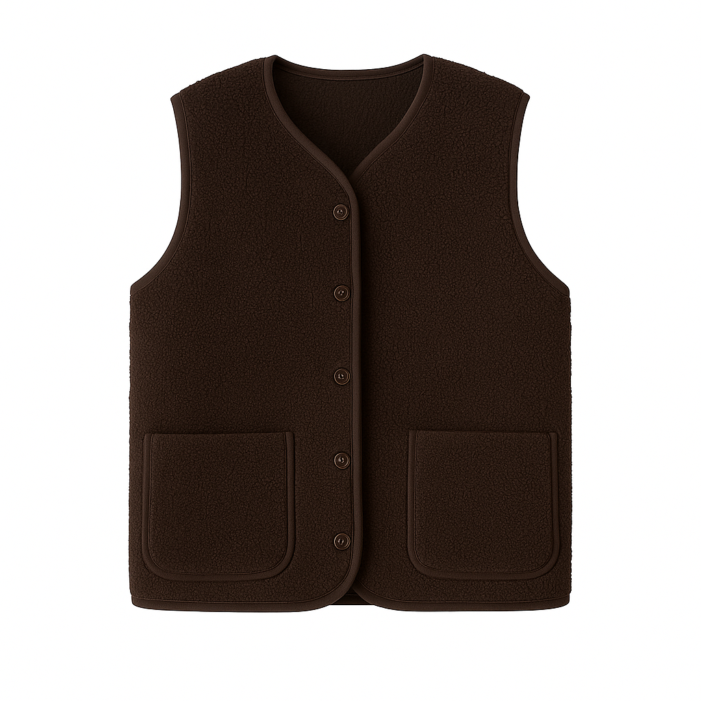 Women's Fleece Vest for Layering and Fall Outfits