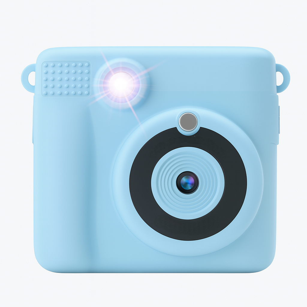 Kids Digital Camera – Print Photo Toy with Video and Stickers