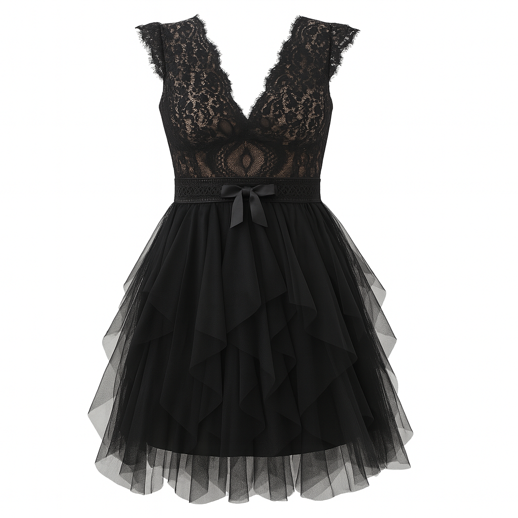 Cocktail Dress – Sleeveless Tulle Party Dress for Women