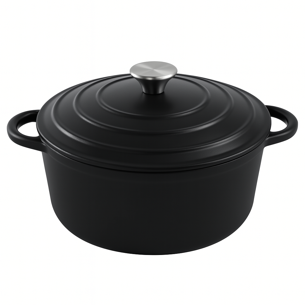 6 Quart Dutch Oven With Lid for Bread and Stew