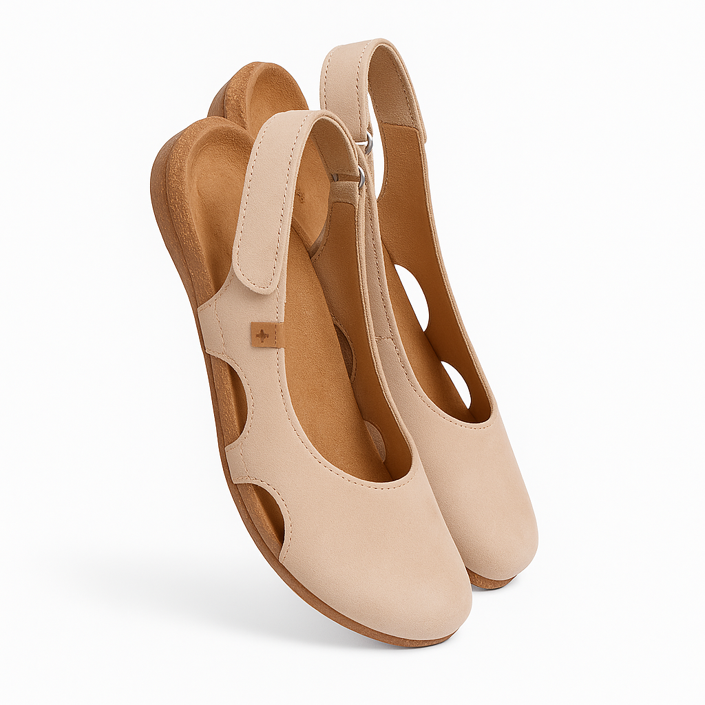 Summer Sandals Women – Slingback Closed Toe Cut-Out Style