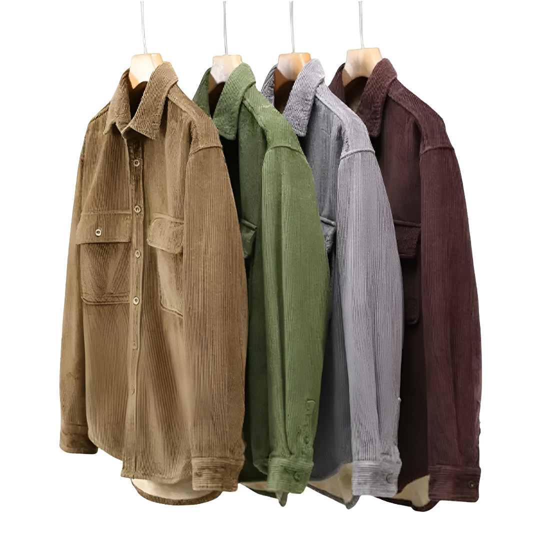 Vintage Corduroy Shirt for Men