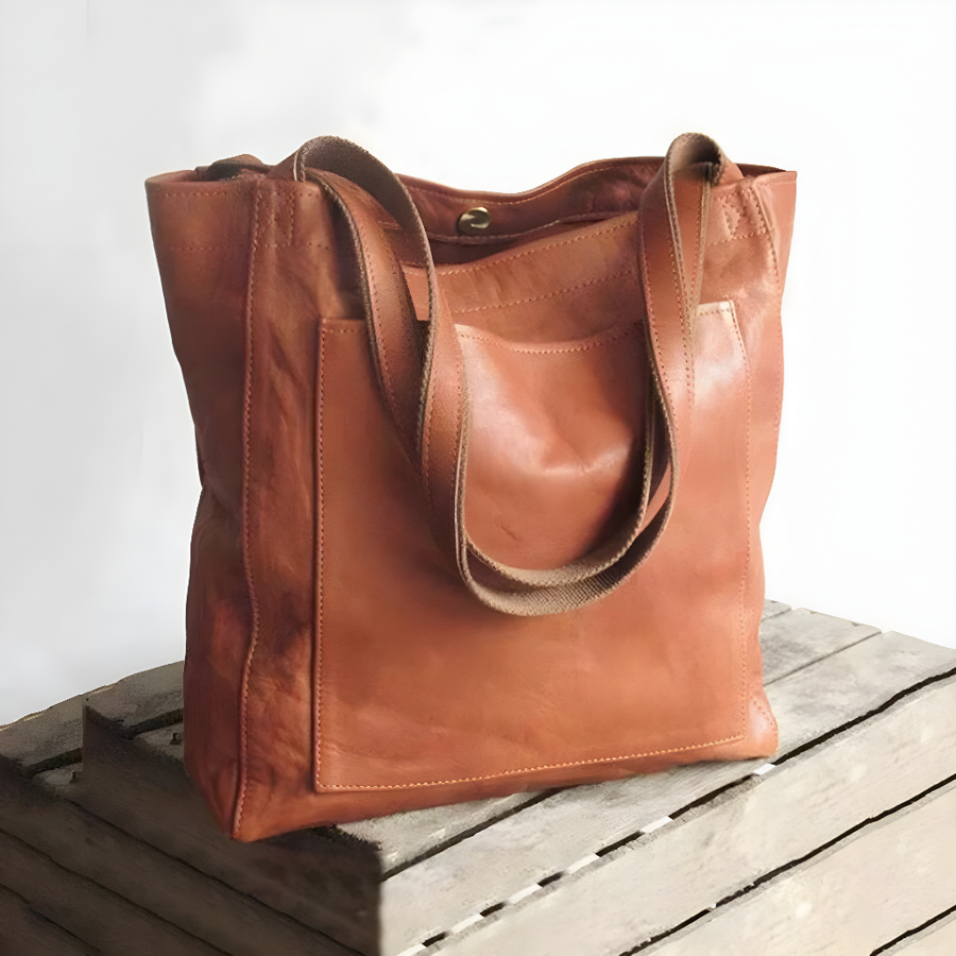 Leather Tote Bag for Women