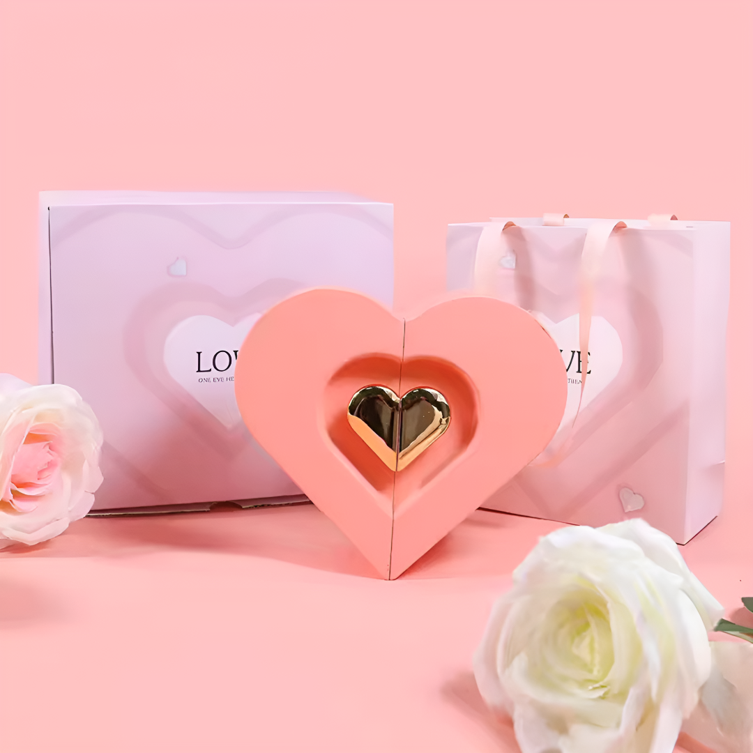 Heart Necklace Gift Box