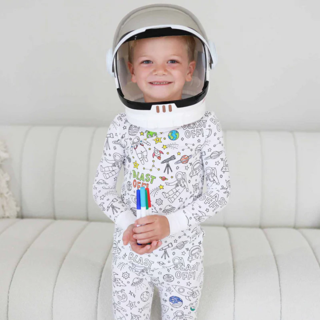 DIY Coloring Pajamas for Kids