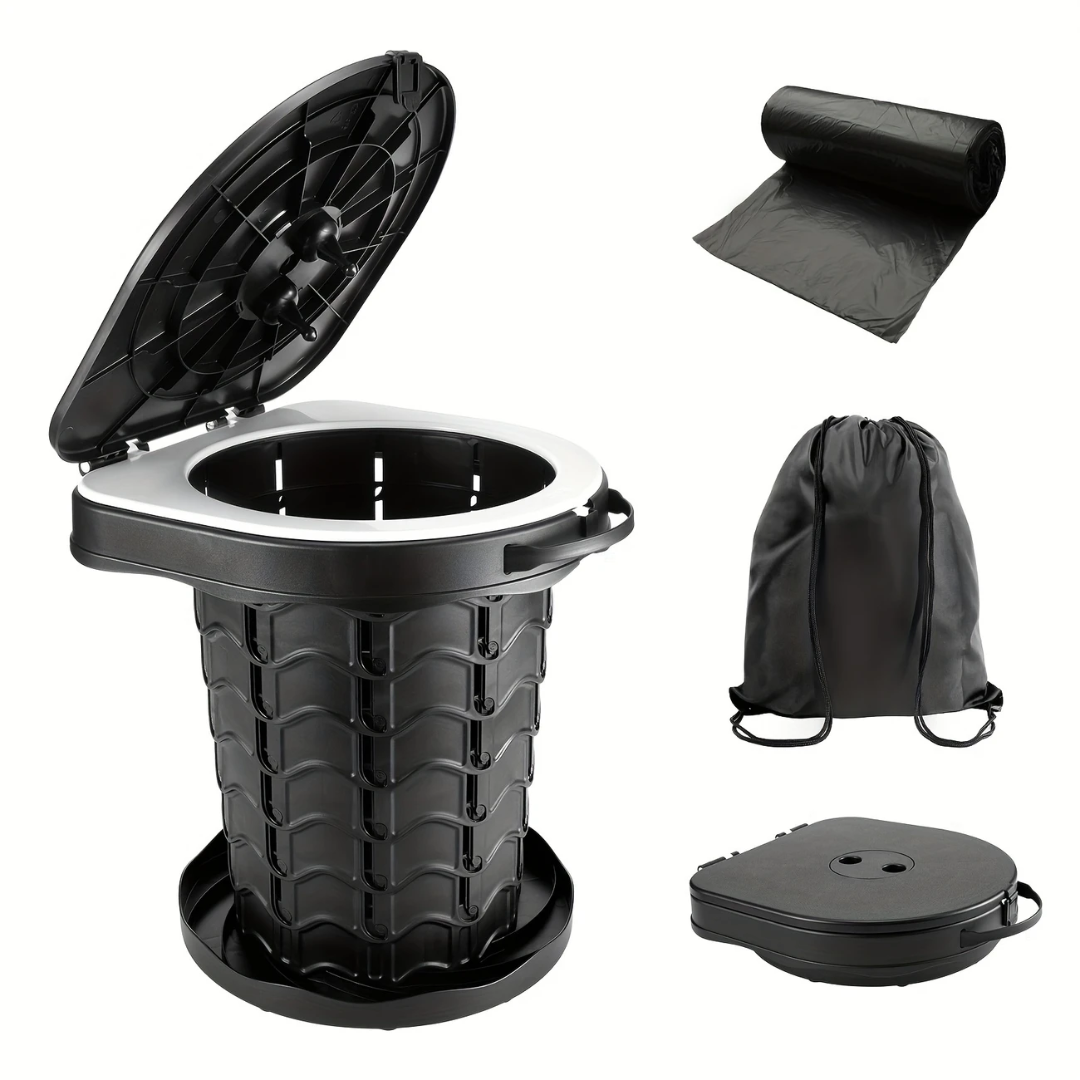 Folding Portable Toilet for Outdoors