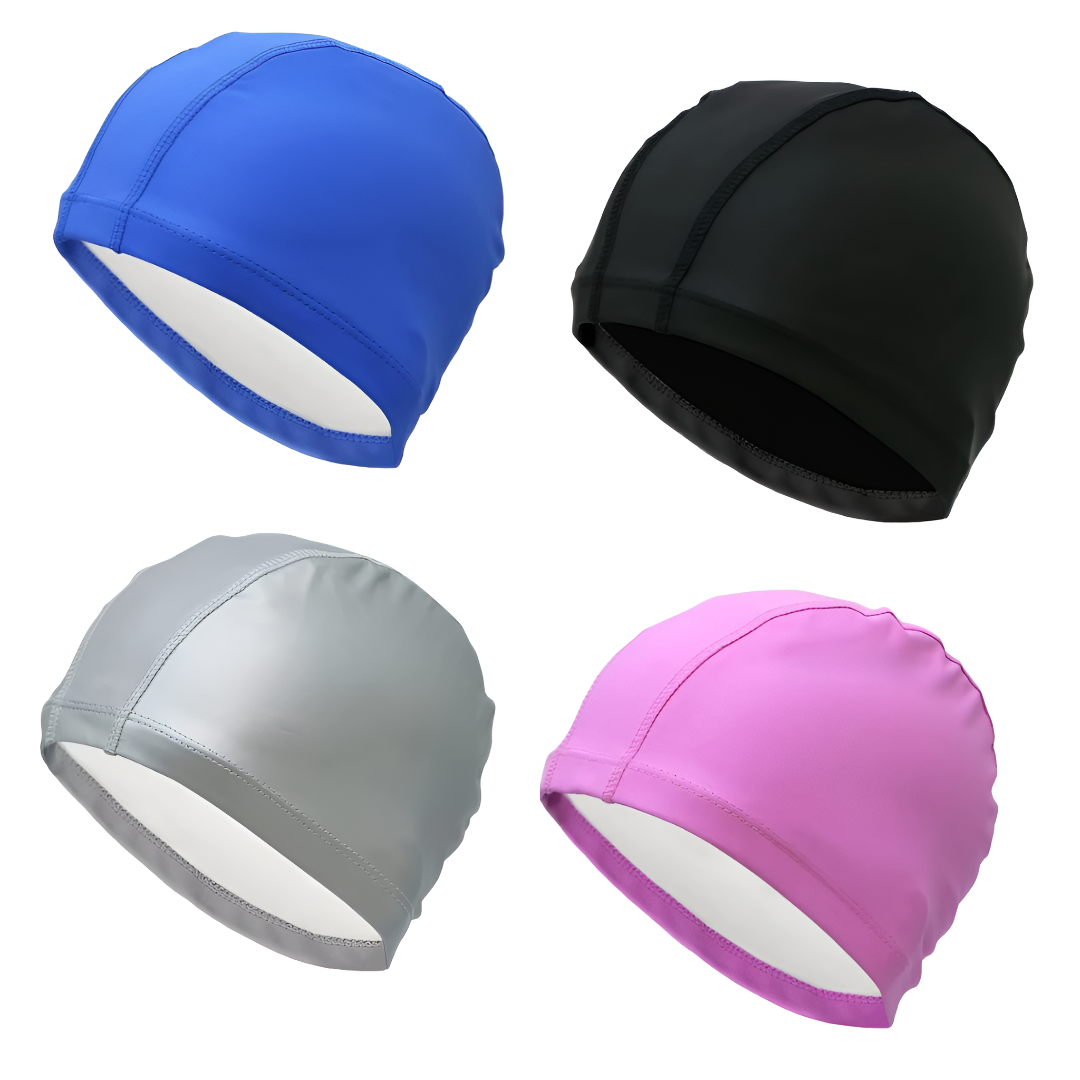 Durable Sleek-Fit Swim Cap for Kids and Adults