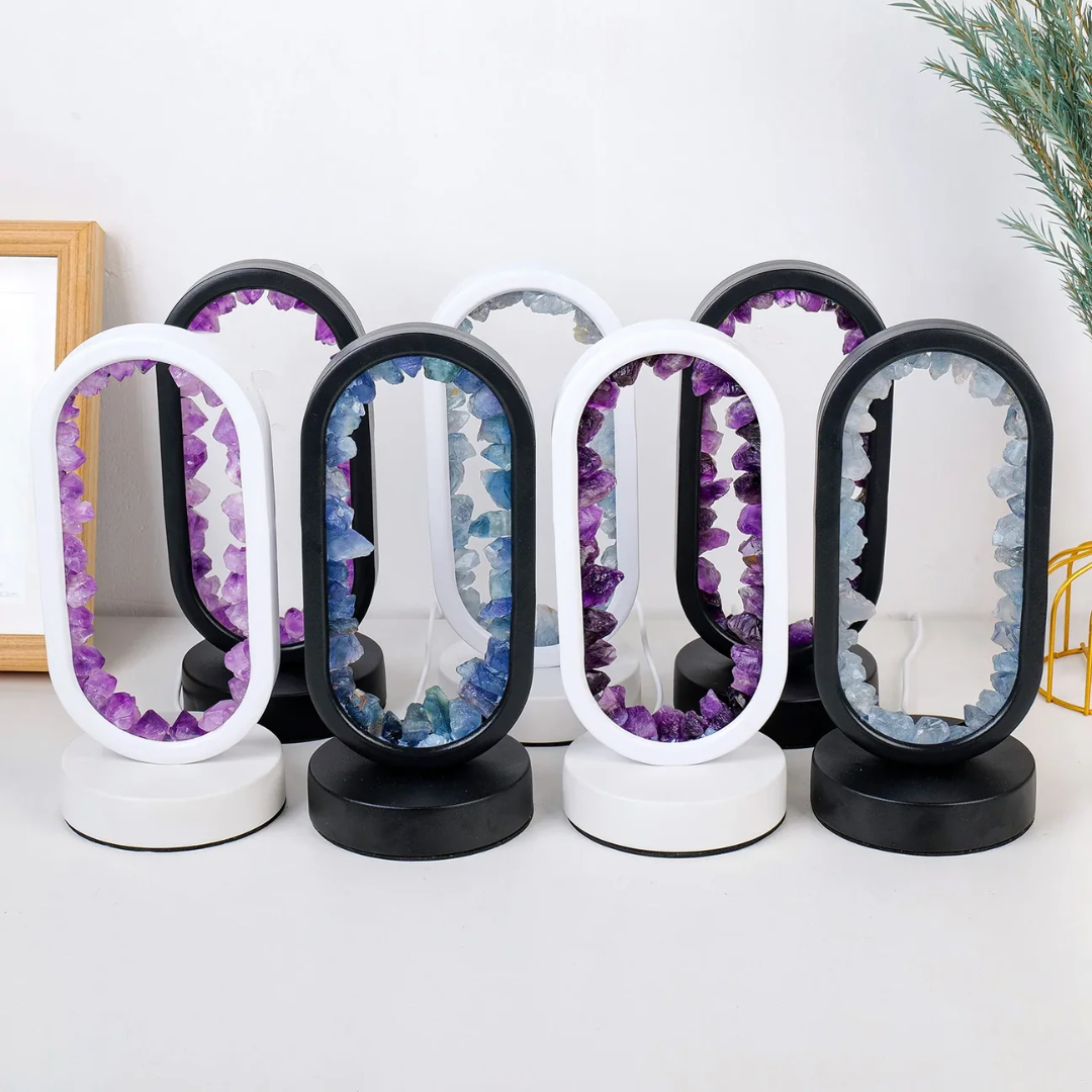 Amethyst Crystal Relaxing Night Light
