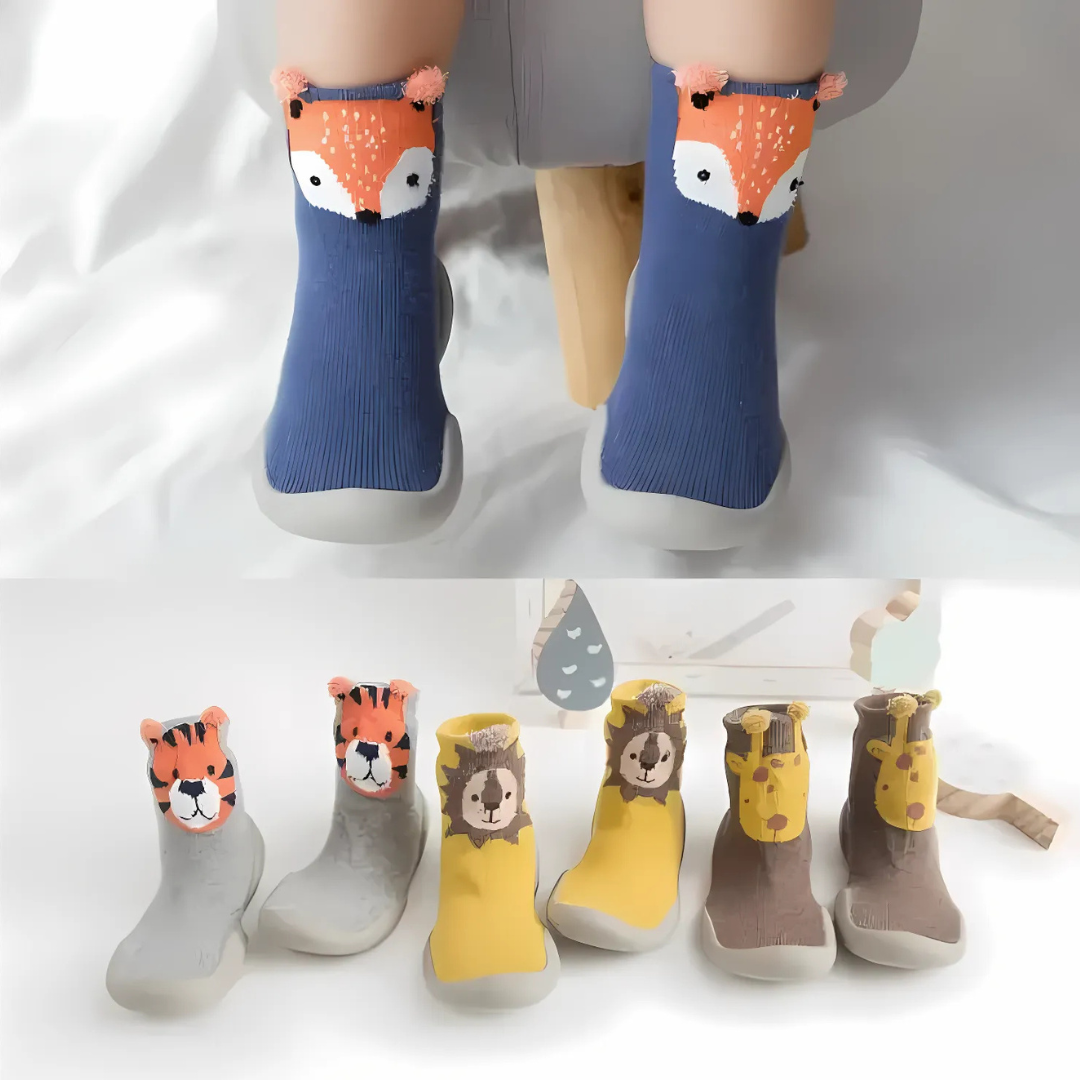 Non-Slip Toddler Cartoon Sock Shoes