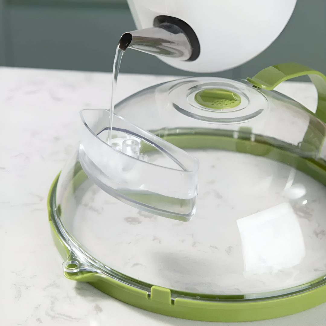 Microwave Food Cover with Steam Vent