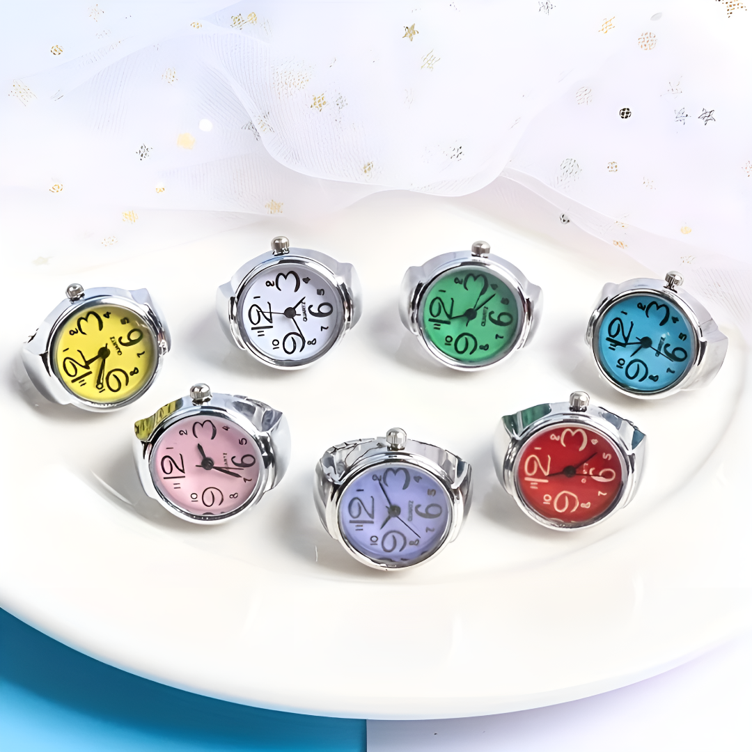 Retro Watch Ring for Men and Women