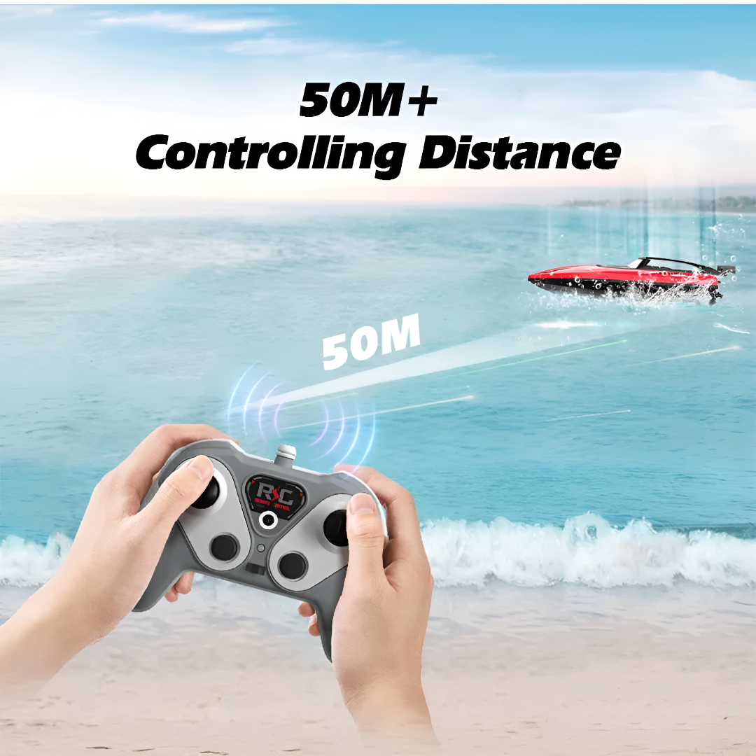 Remote Control Speed Boat for Kids