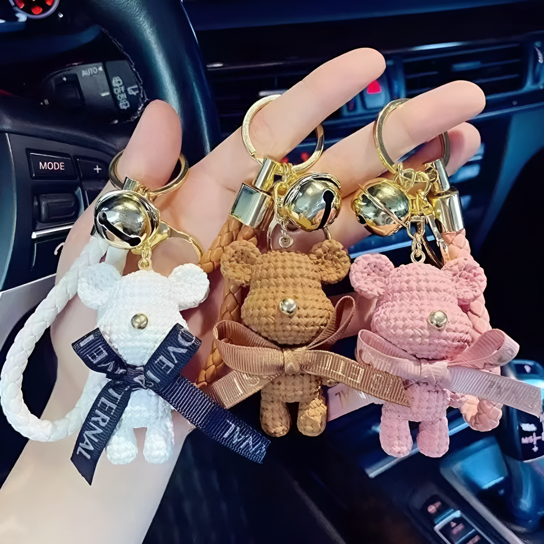 Cute Bear Keychain for Women