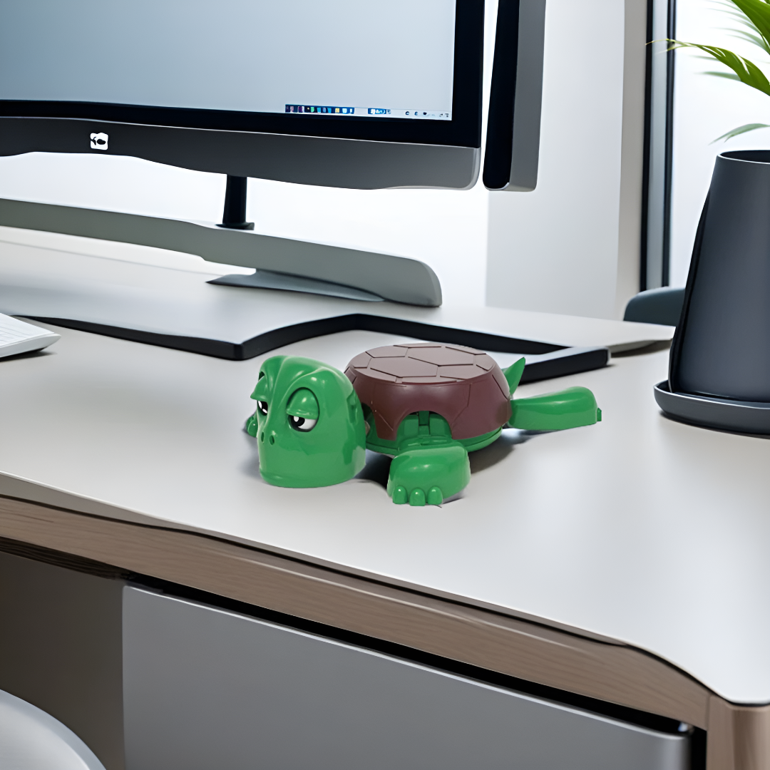 Funny Turtle Mug and Cup Coaster