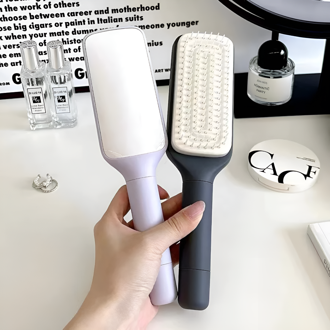 Self-Cleaning Hair Brush