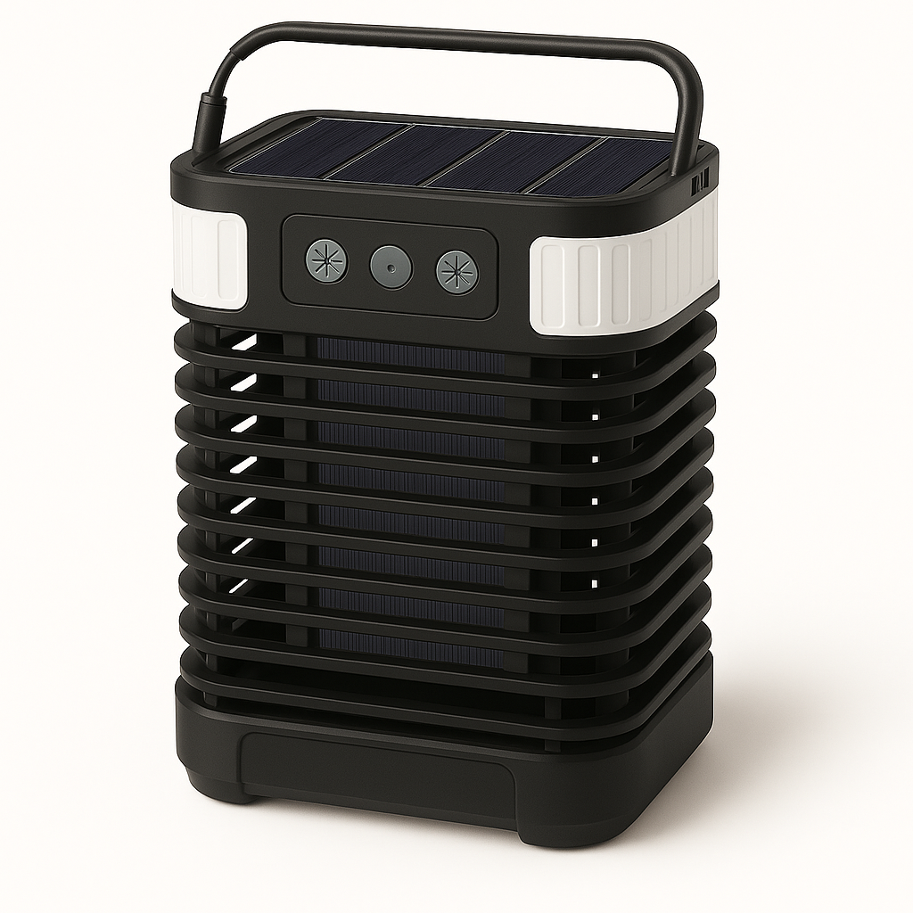 2-in-1 Solar Bug Zapper with LED Outdoor Light