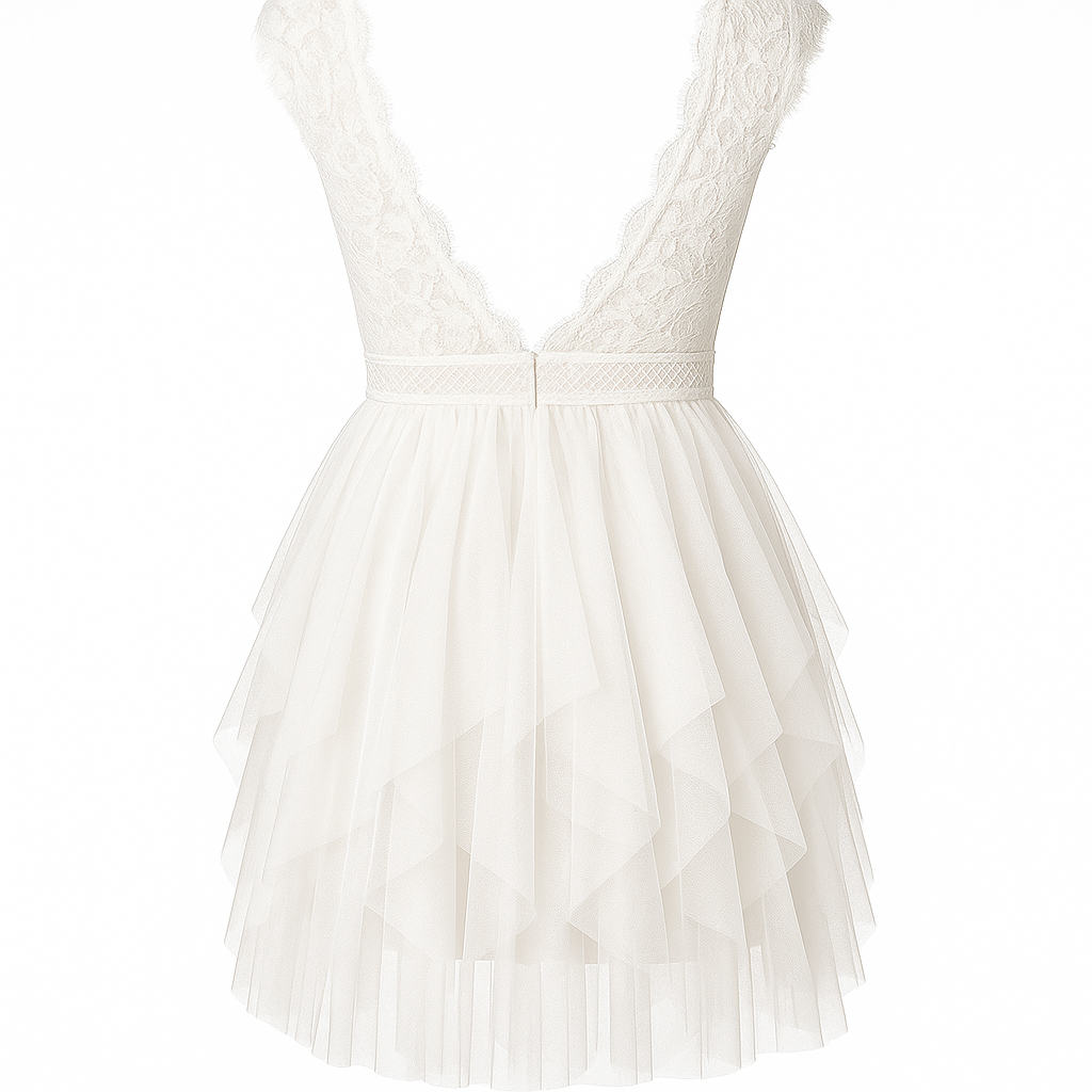 Cocktail Dress – Sleeveless Tulle Party Dress for Women