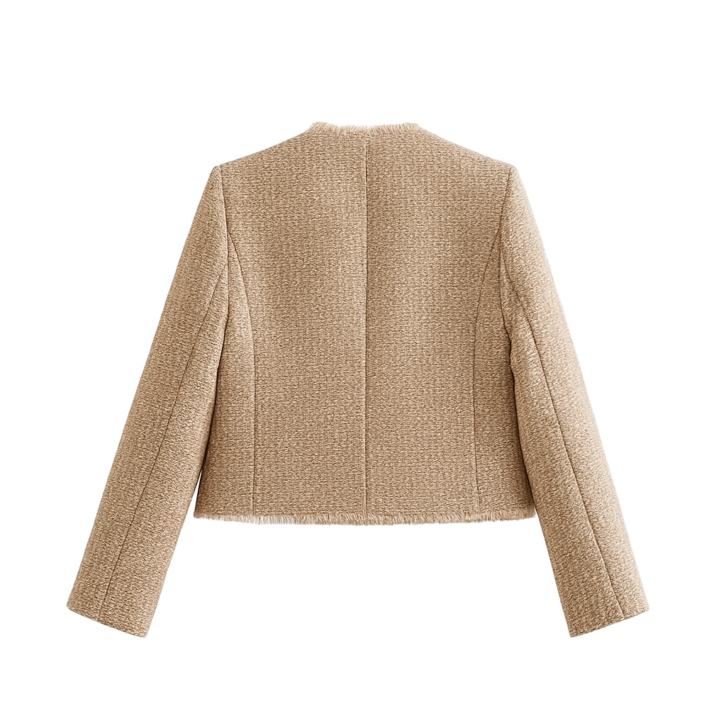 Womens Tweed Jacket for Jeans and Layering