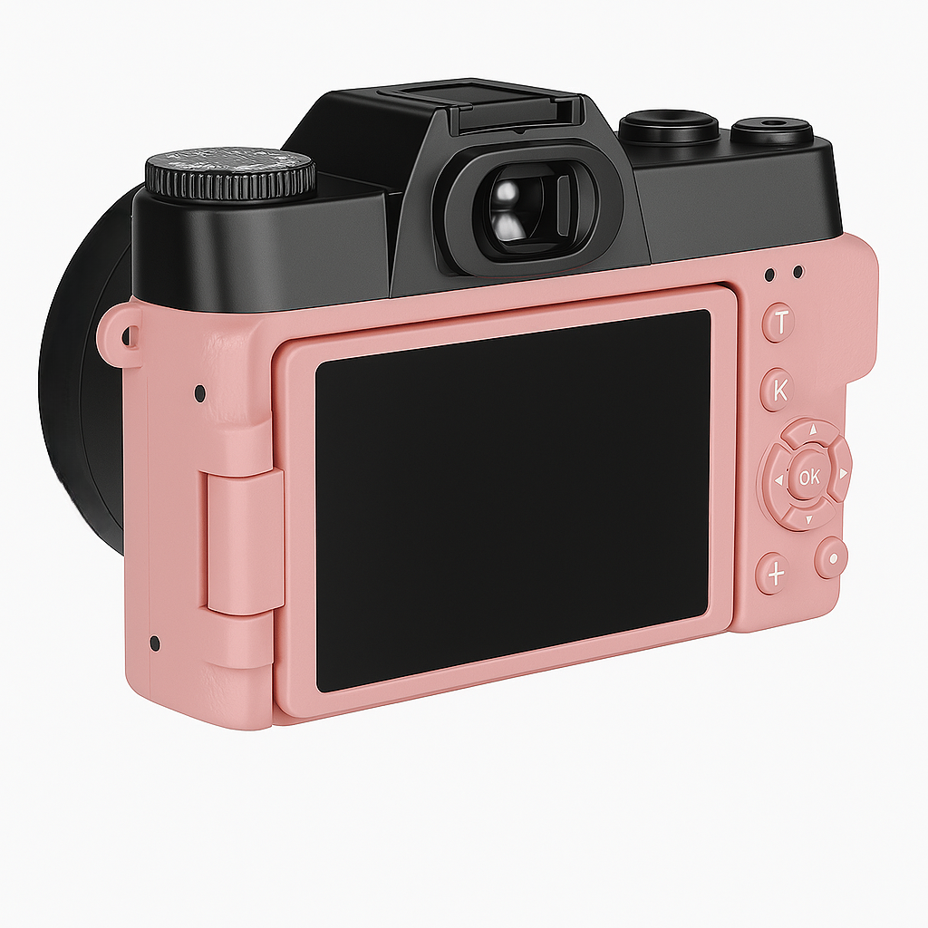 4K Digital Camera for Photography - Flip Screen 16X Zoom Autofocus Camcorder