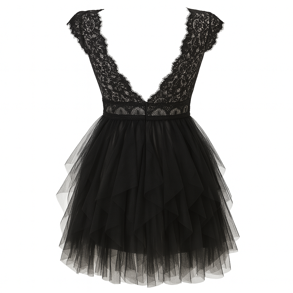 Cocktail Dress – Sleeveless Tulle Party Dress for Women