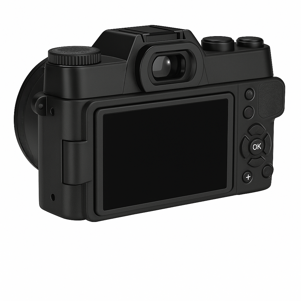 4K Digital Camera for Photography - Flip Screen 16X Zoom Autofocus Camcorder