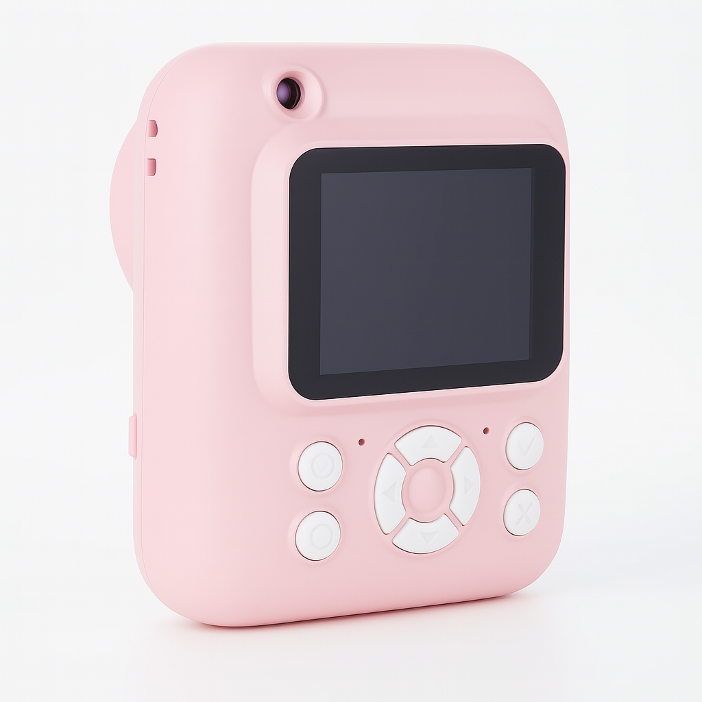 Digital Camera with Print Feature - 1080P Screen for Photos and Video