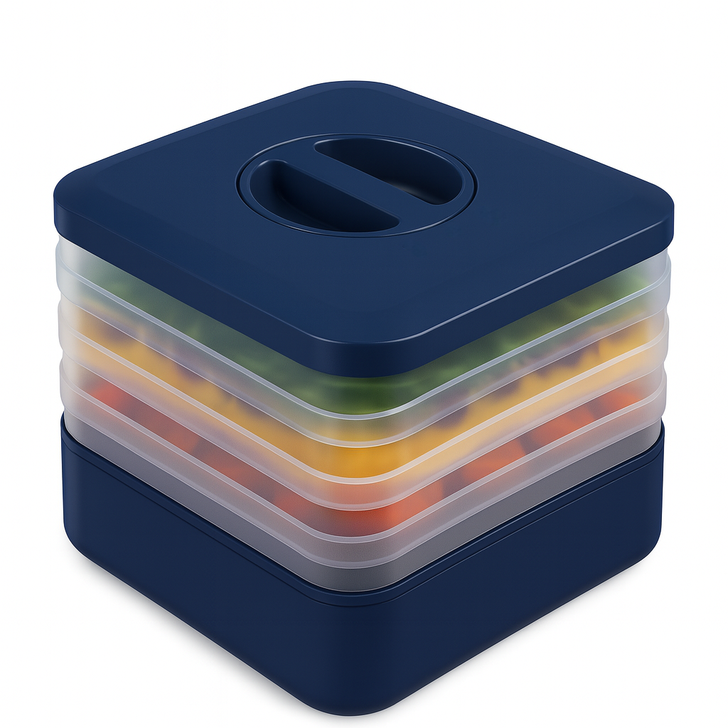 Food Dehydrator for Jerky and Fruit – 5-Tray With Temperature Control
