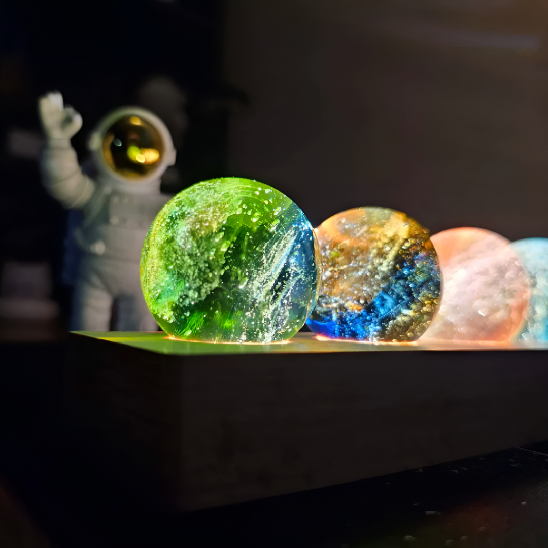 Solar System Crystal Ball Lights