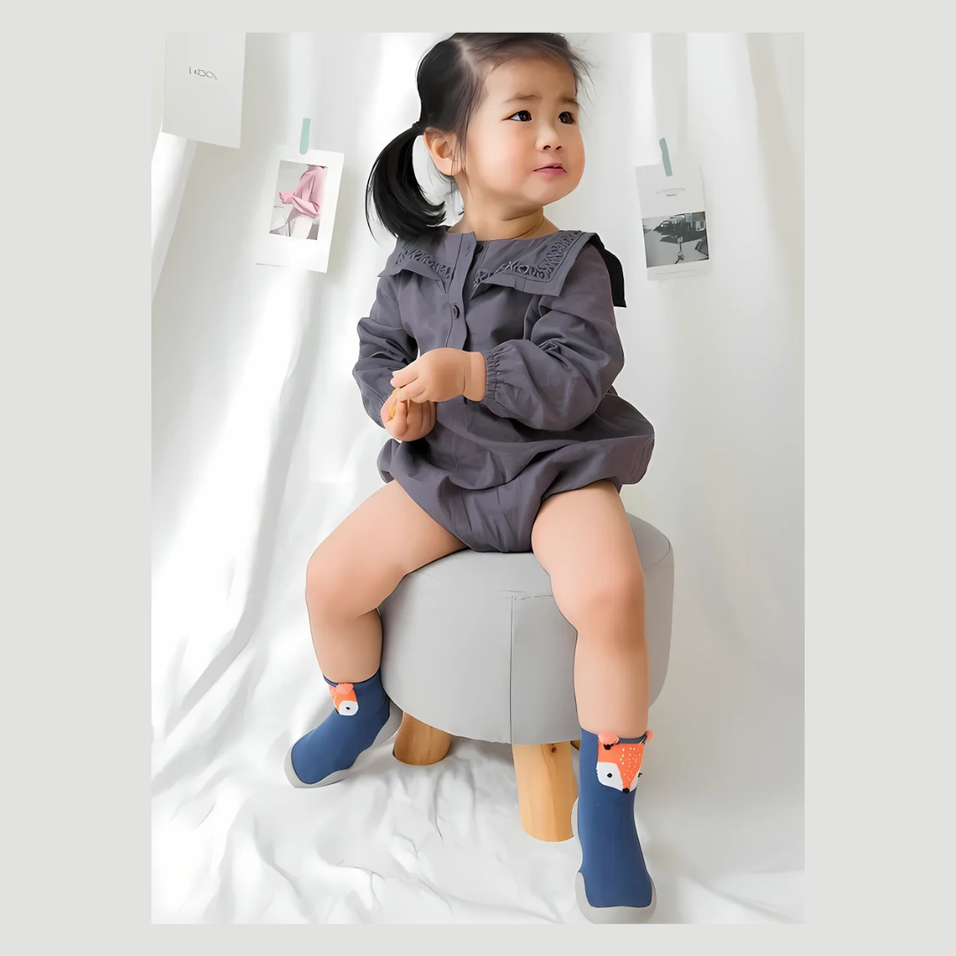 Non-Slip Toddler Cartoon Sock Shoes