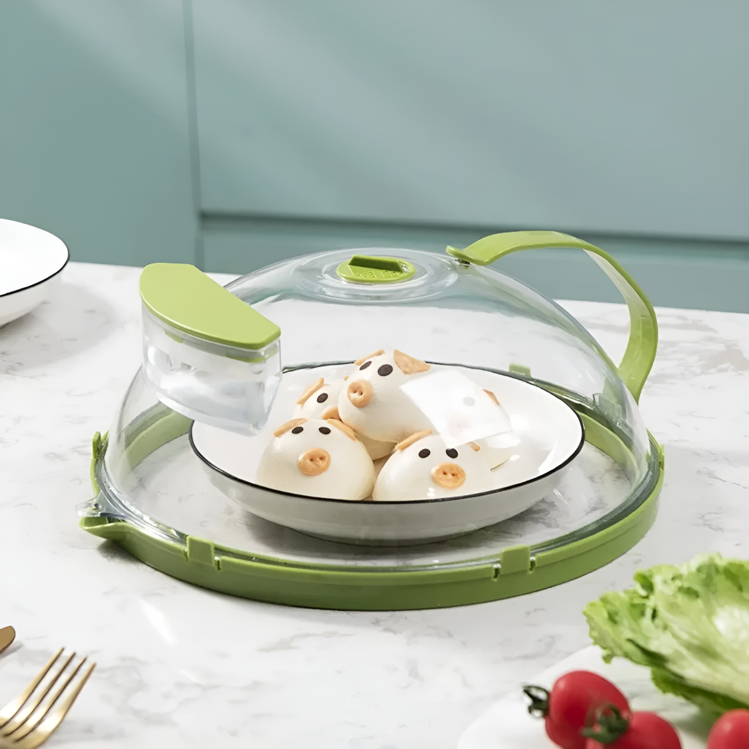 Microwave Food Cover with Steam Vent