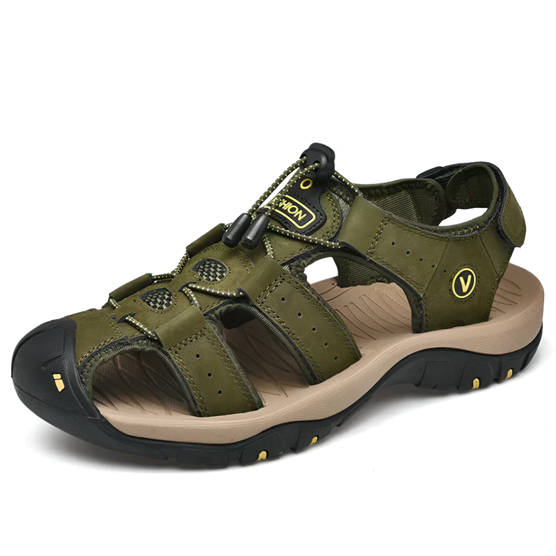 Lightweight Waterproof Closed-Toe Hiking Sandals for Men