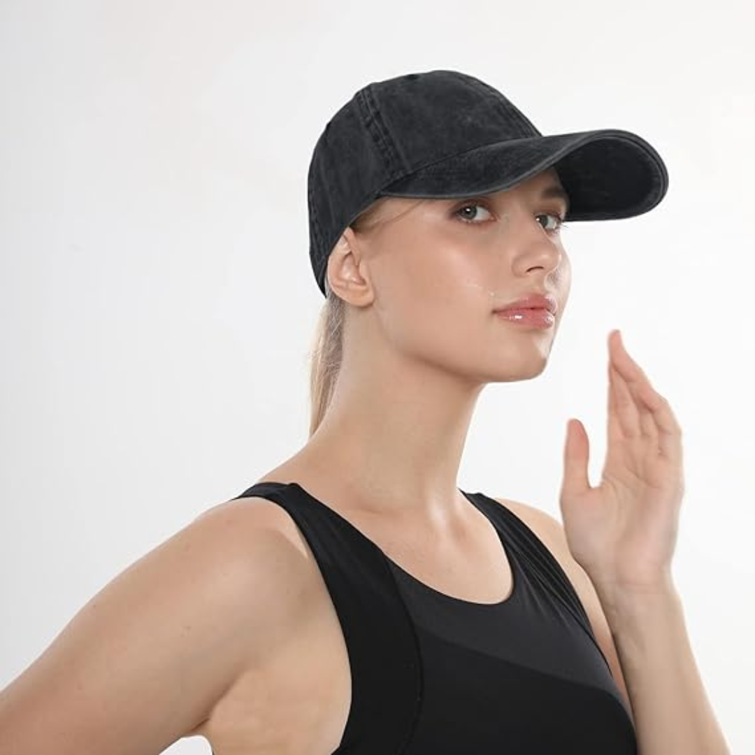 Vintage Washed Cotton Baseball Cap