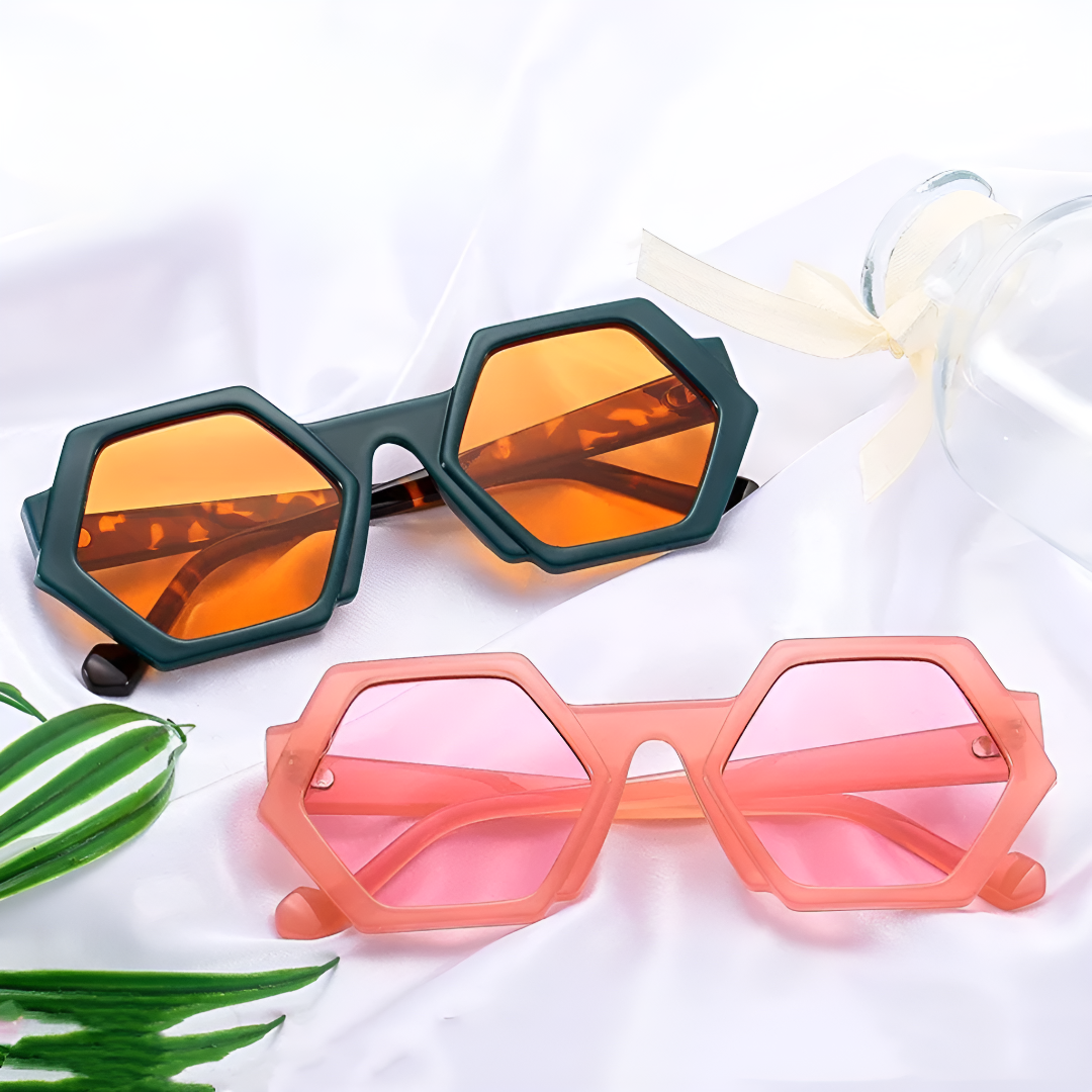 Trendy Geometric Statement Sunglasses for Women