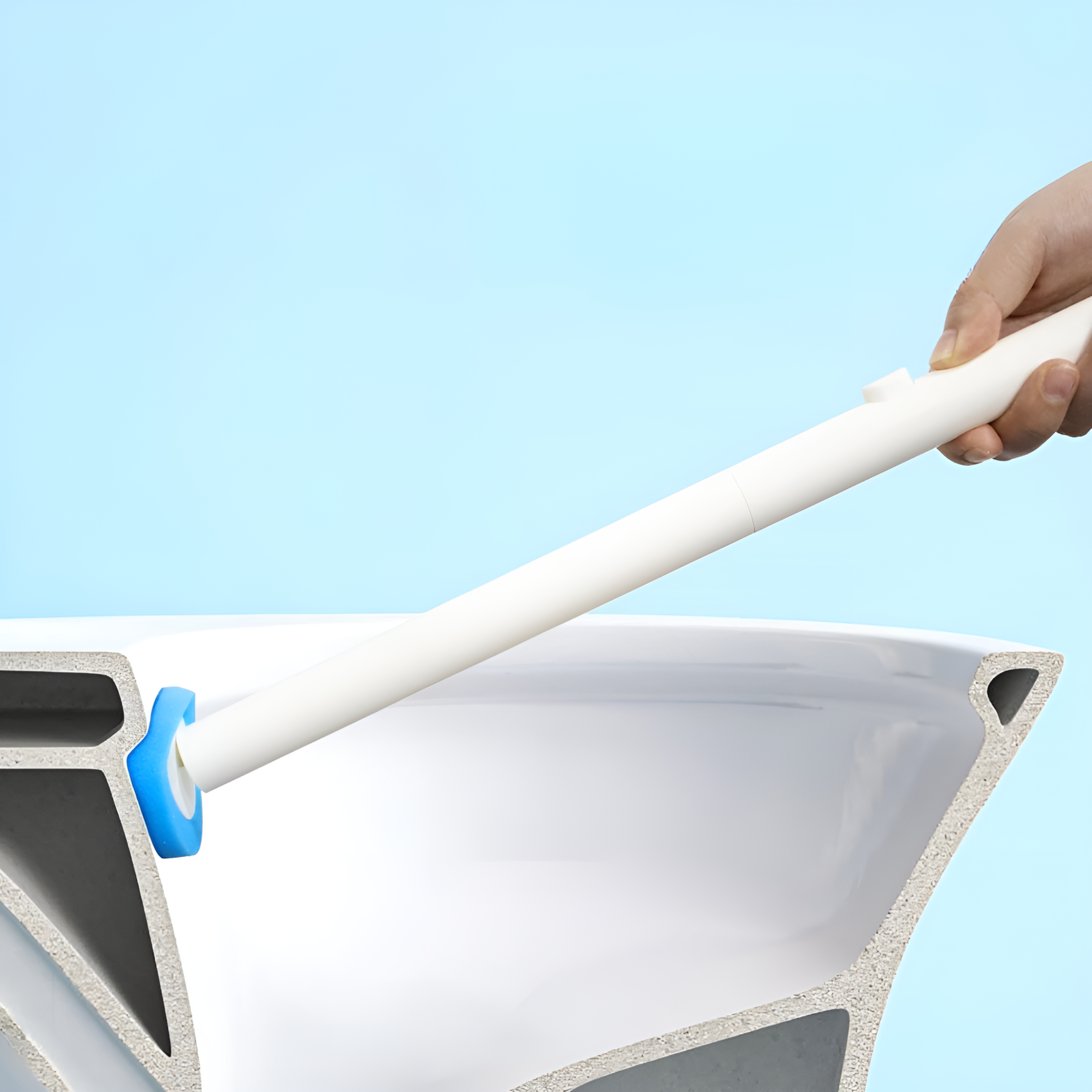 Disposable Toilet Brush with Refills