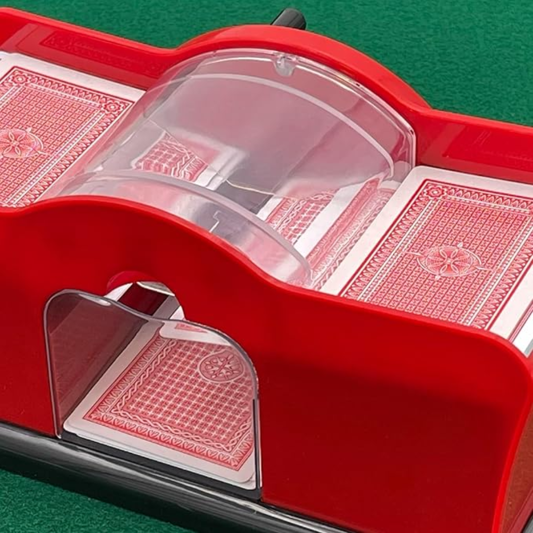 Hand Crank Shuffler for Playing Cards