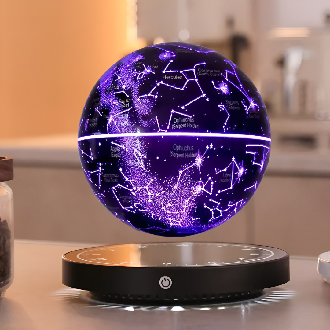 Magnetic Floating Constellation Globe Lamp with LED Light