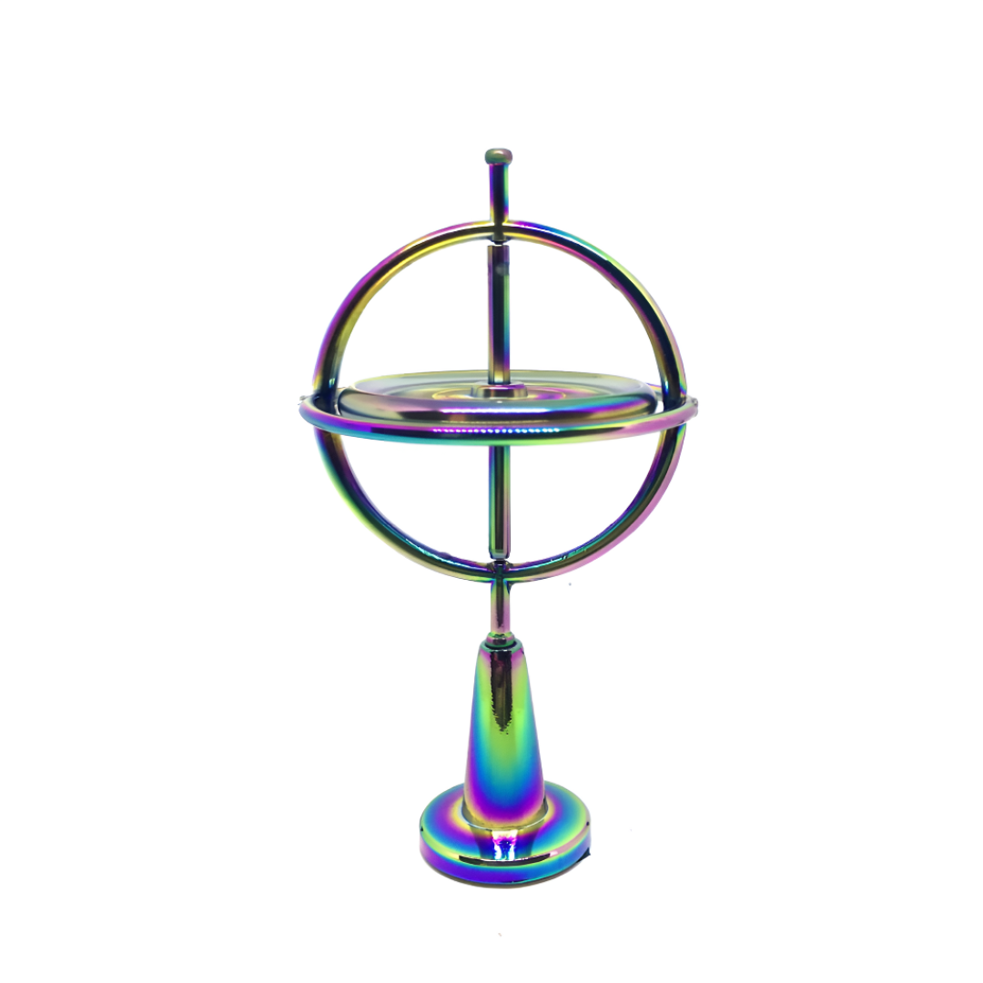 Vintage Gyroscope Toy Spinner – Precision Balance Desk Display