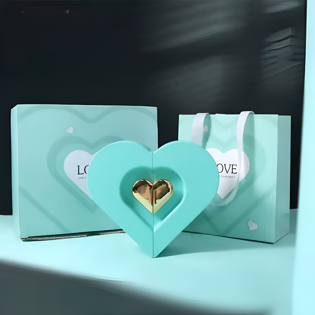 Heart Necklace Gift Box