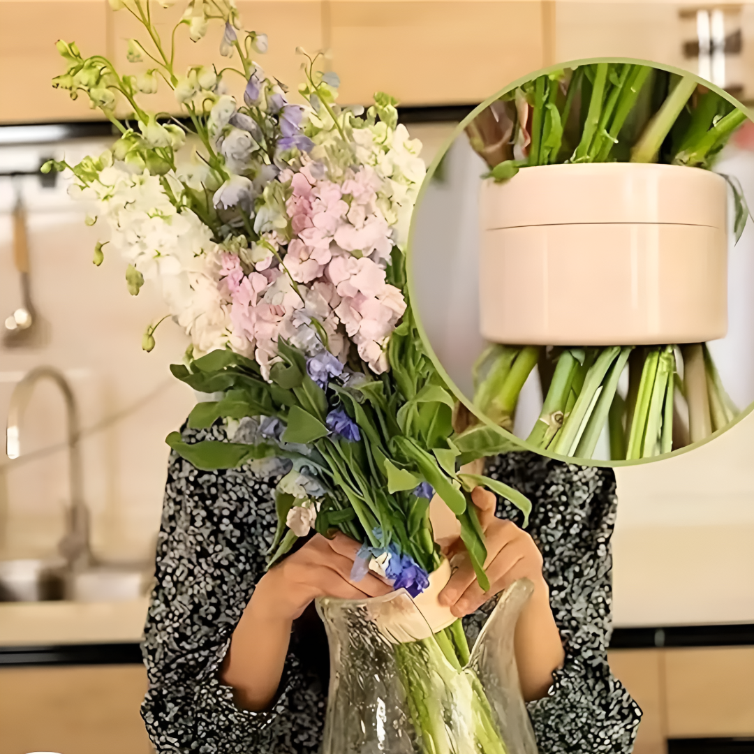 Spiral Flower Stem Holder
