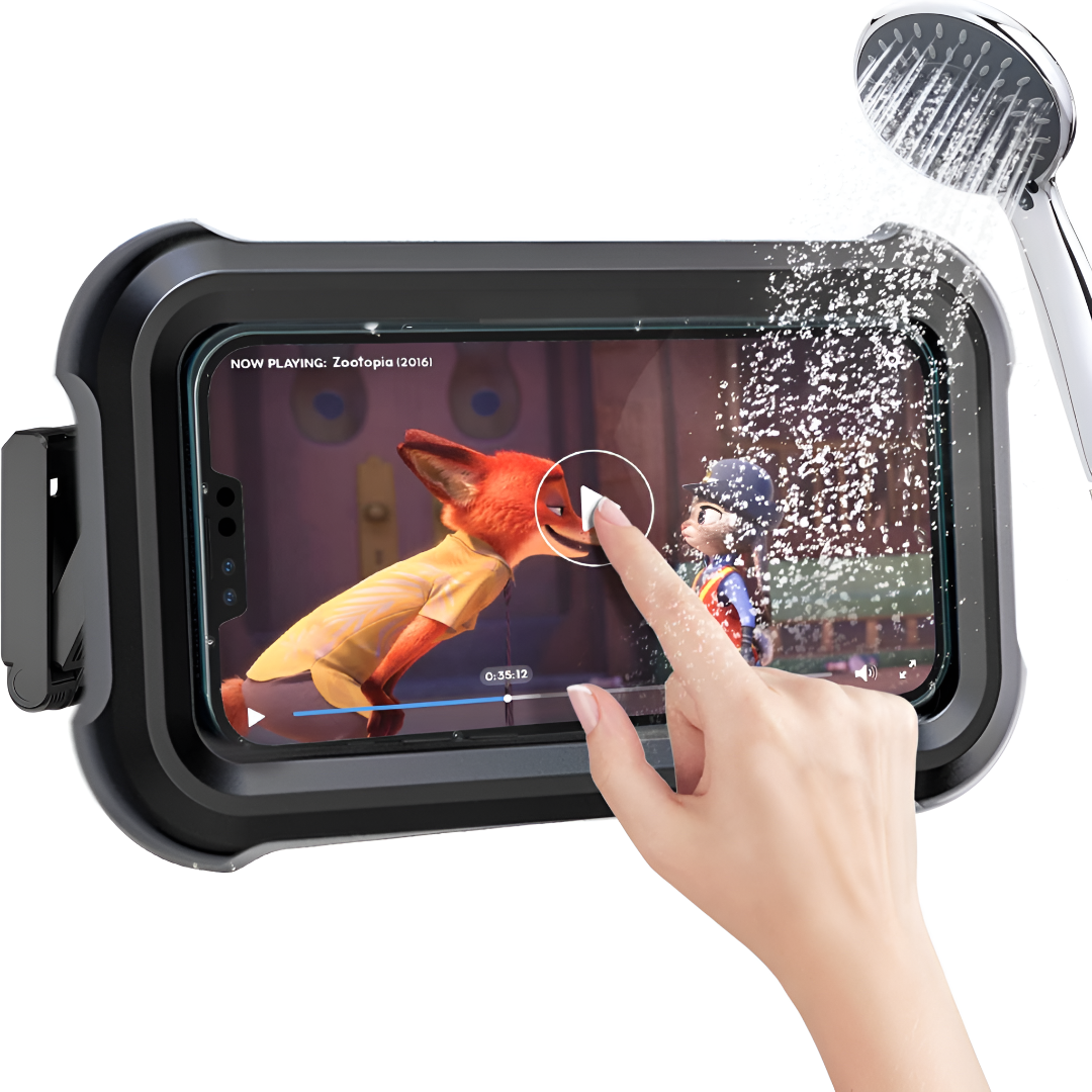 Waterproof Phone Holder for Shower
