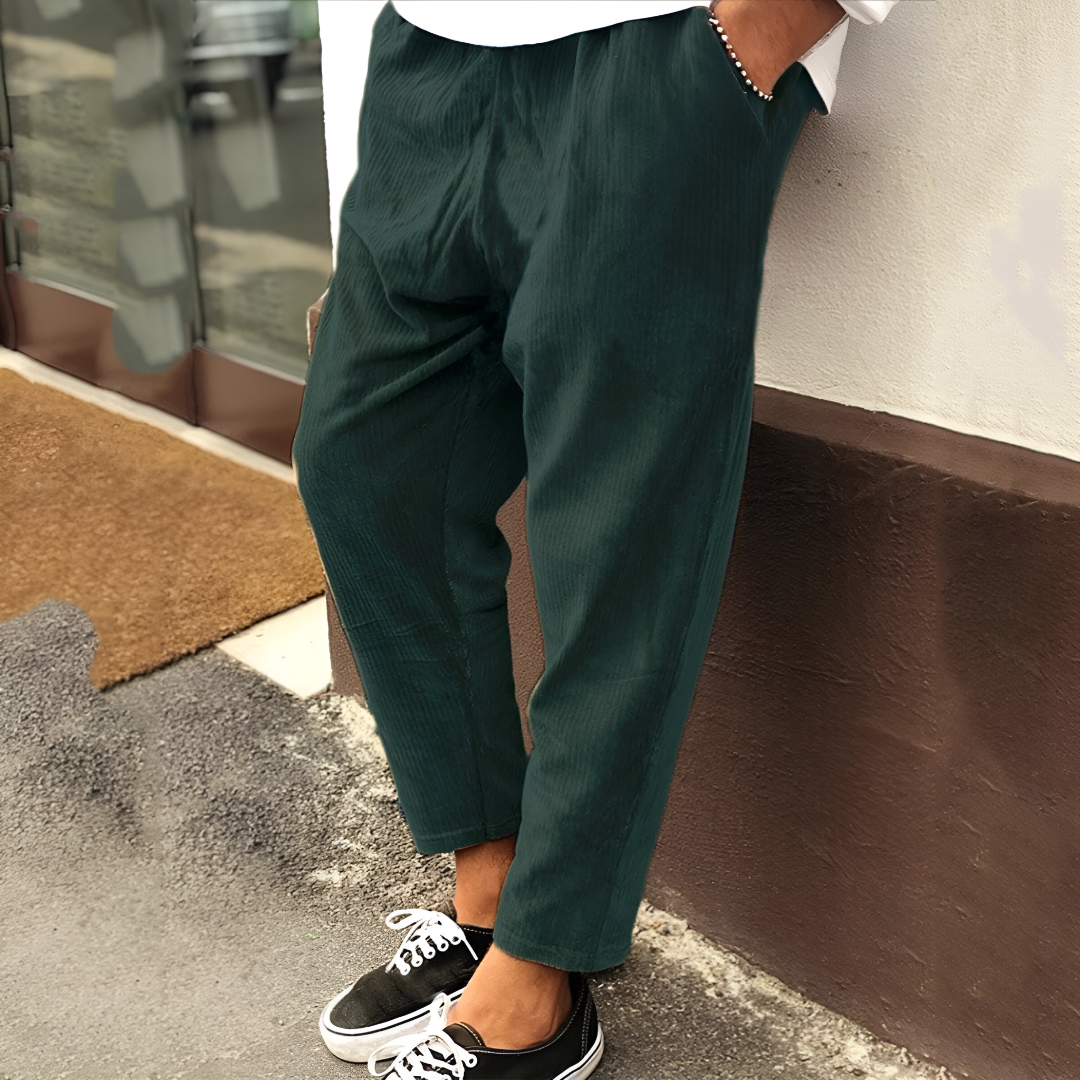 Casual Loose Corduroy Trousers for Men