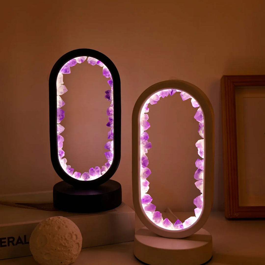 Amethyst Crystal Relaxing Night Light