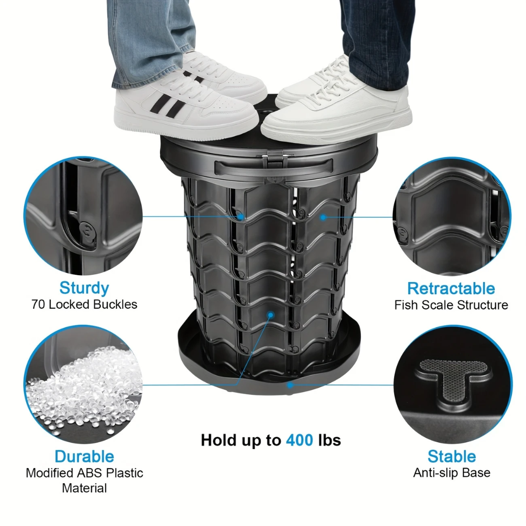 Folding Portable Toilet for Outdoors