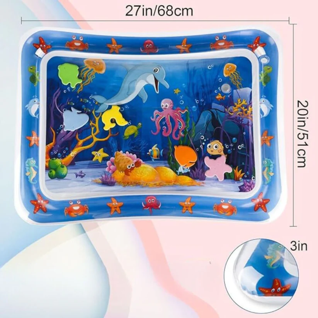 Tummy Time Water Play Mat for Babies