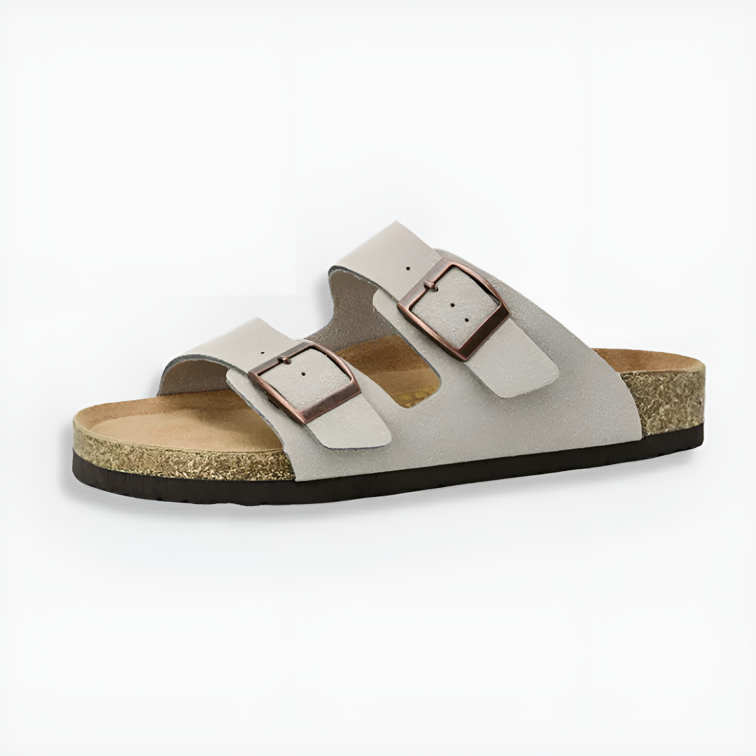 Double-Strap Cork Sandals for Men