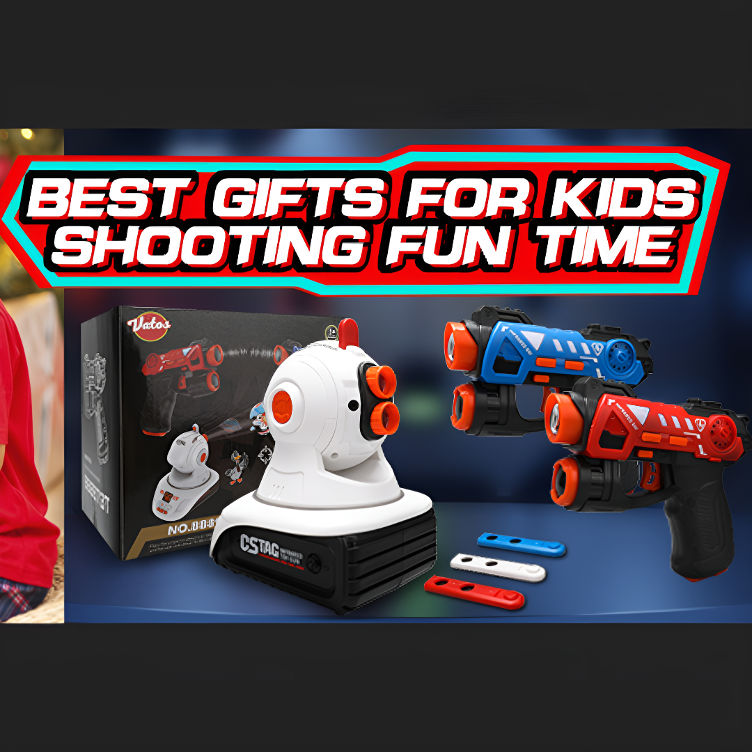 Laser Tag Set for Kids with Projector
