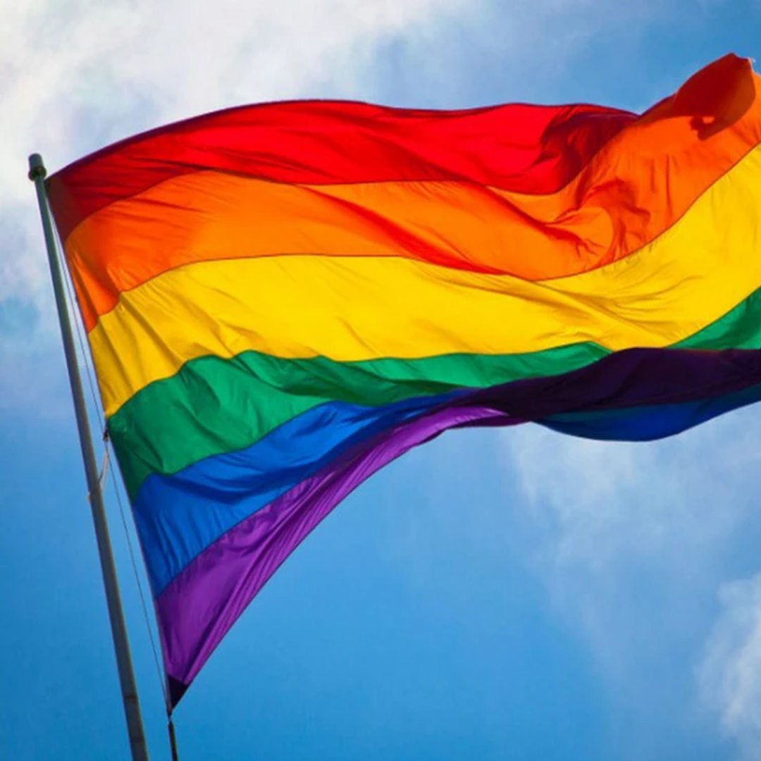 Large Rainbow Pride Flag